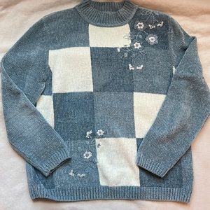 Alfred Dunner Vintage Sweater w/ Shoulder Pads